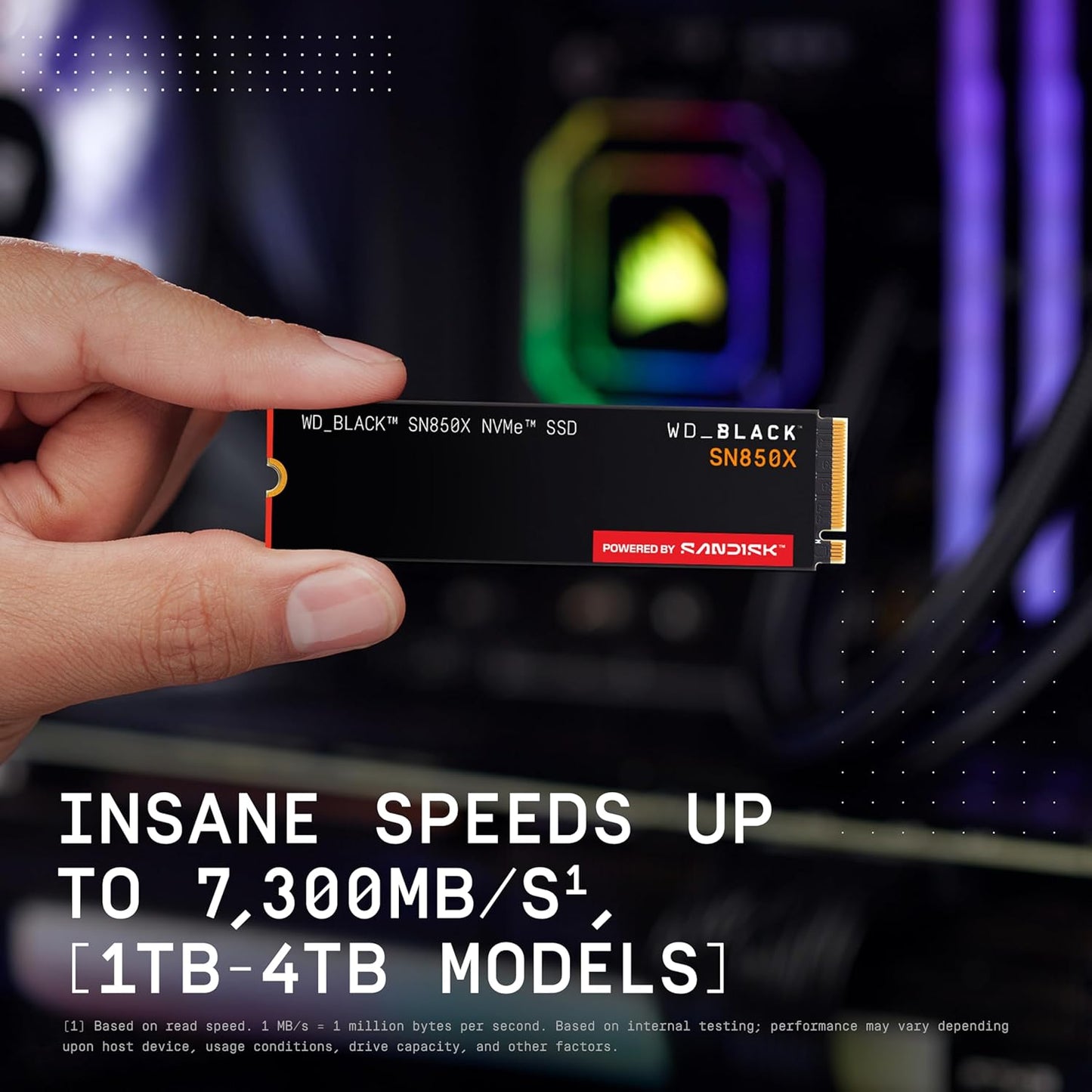 SSD 1TB SN850X NVME WD BLACK