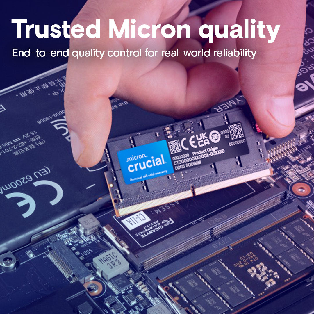 8GB DDR5 CRUCIAL LAP 4800