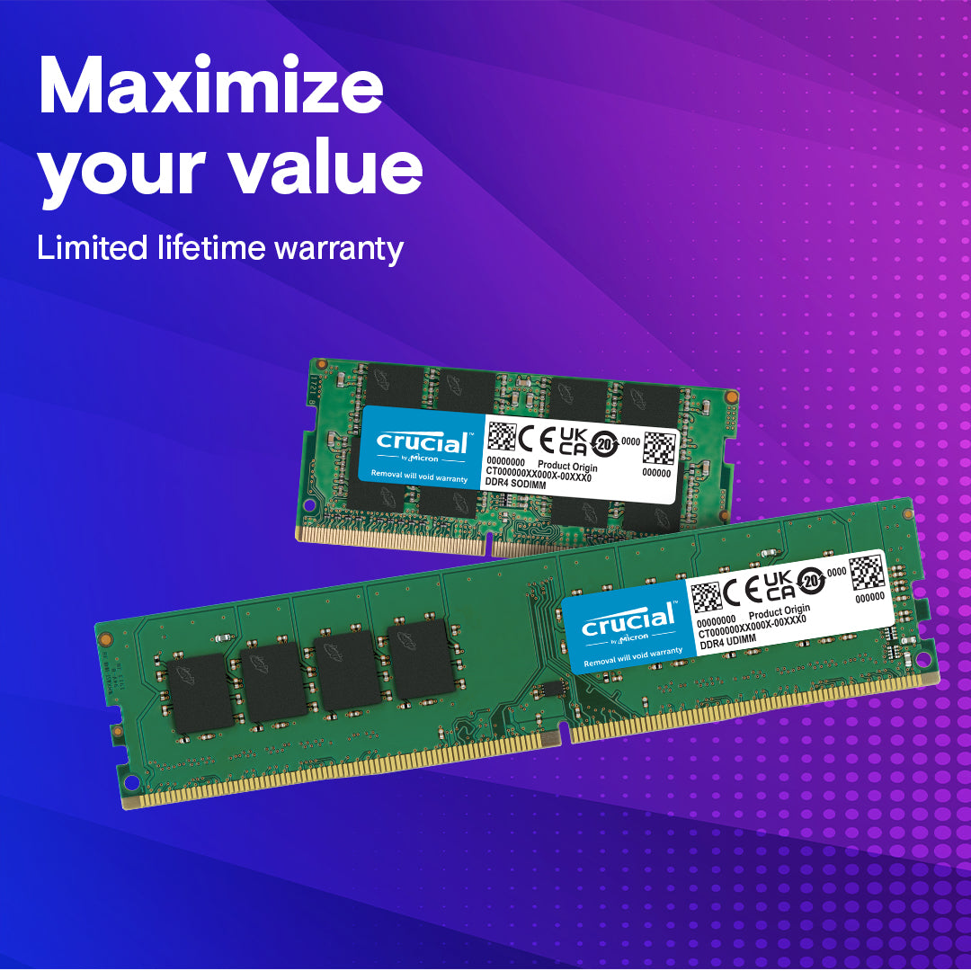 32GB DDR4 CRUCIAL 3200MHZ DT