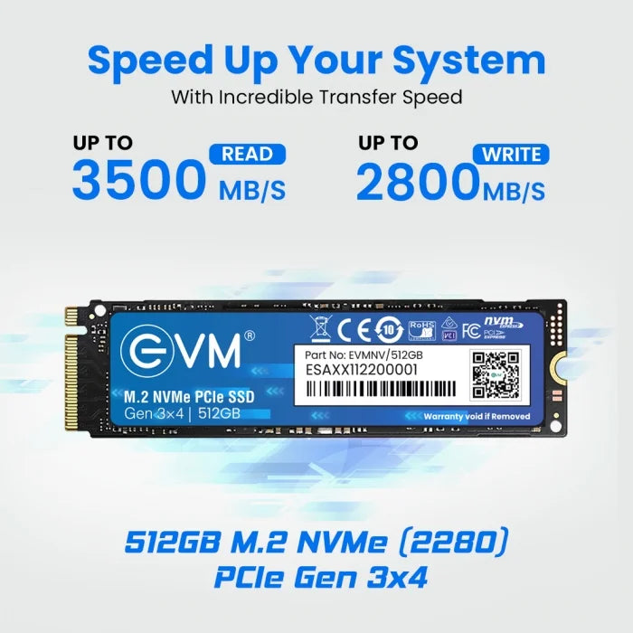 SSD 512GB EVM NVME