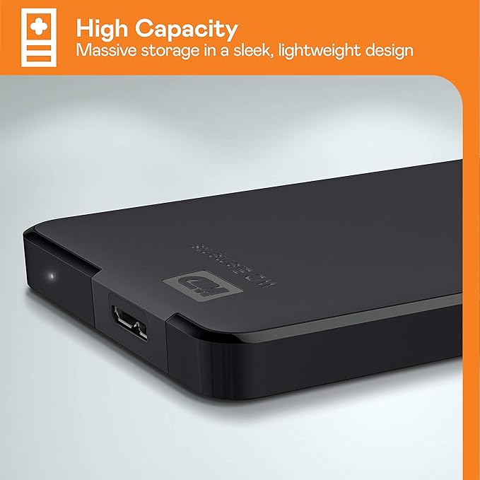 Western Digital WD Elements 1TB Portable External Hard Drive