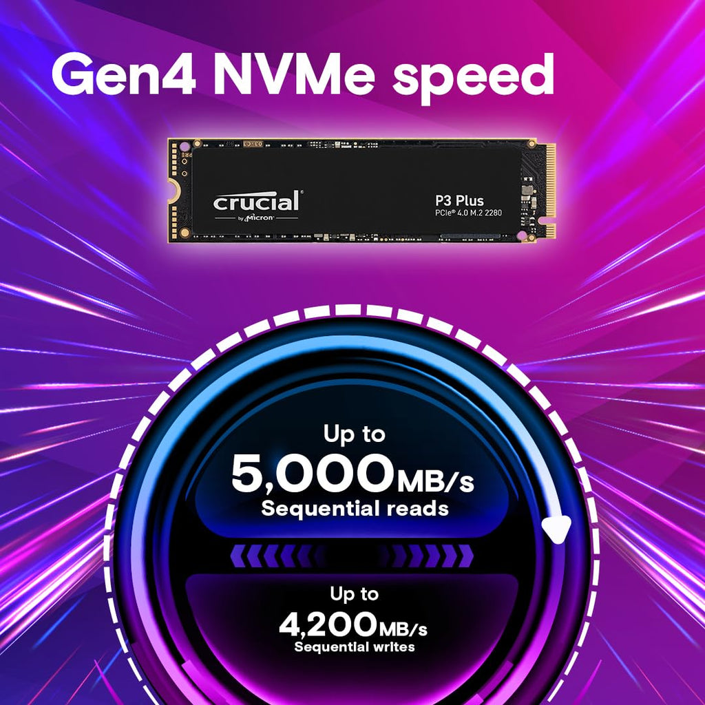 SSD 2TB CRUCIAL P3 PLUS