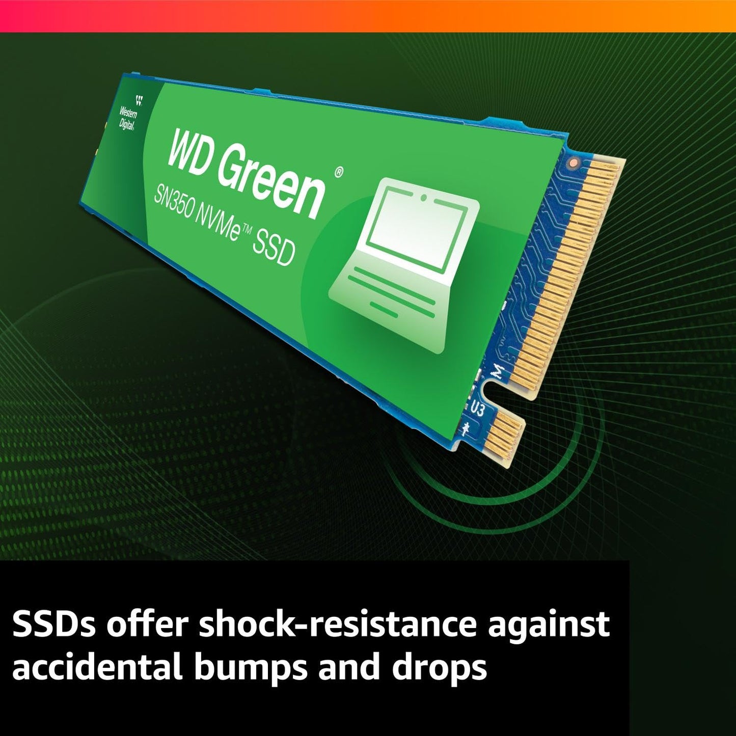 SSD 500GB NVME. M.2 GREEN SN 350 WD