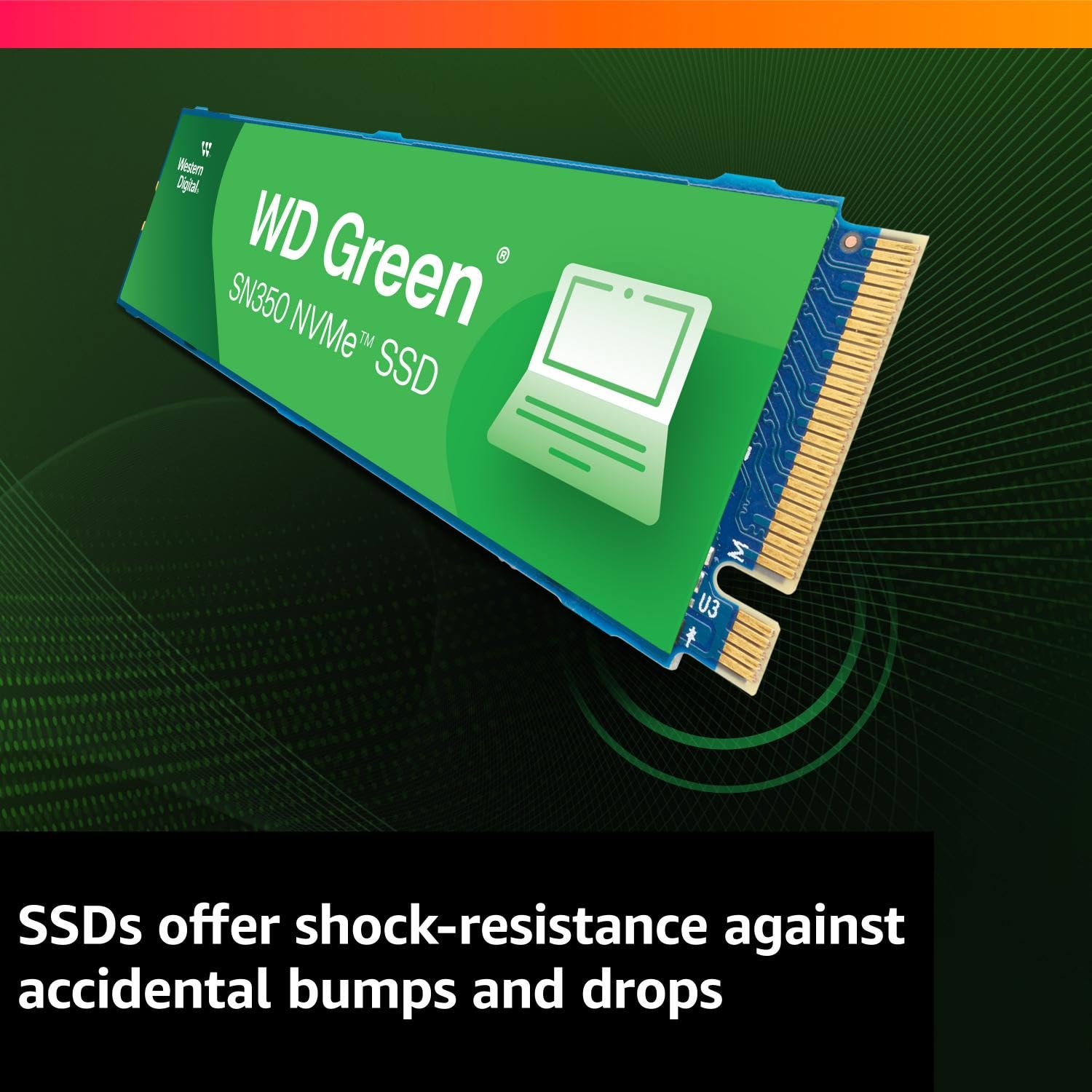 SSD 500GB NVME. M.2 GREEN SN 350 WD