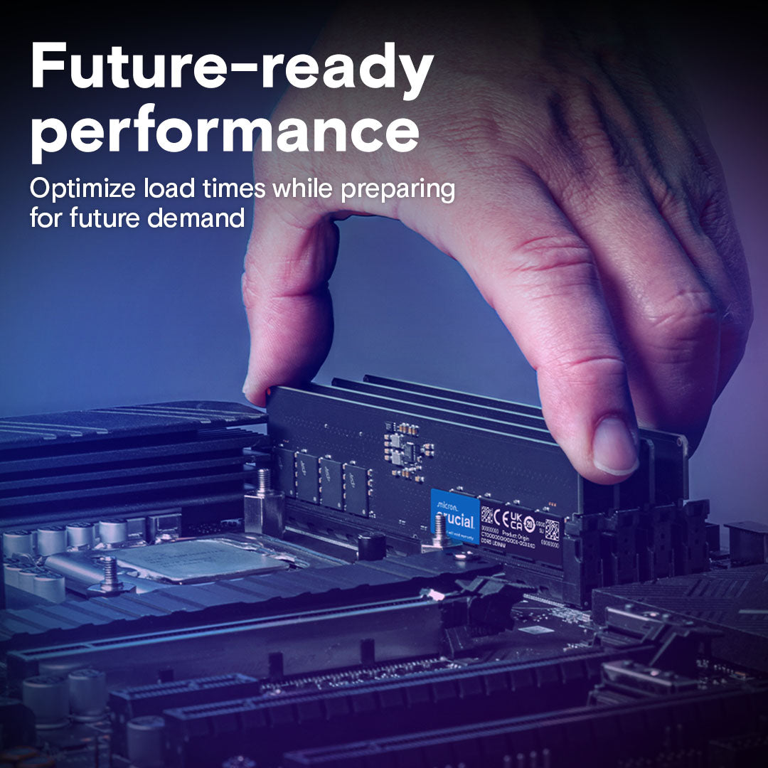 16GB DDR5 CRUCIAL 4800MHZ LAPTOP D