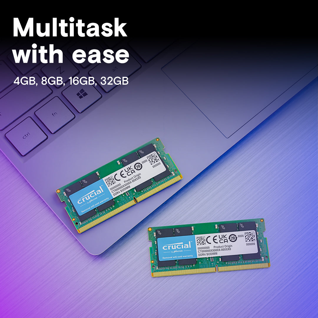 8GB DDR4 CRUCIAL 3200 MH NEW
