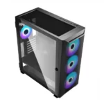 Ant Esports 711 Air Mesh ARGB (E-ATX) Mid Tower Cabinet (Black) - Image 2