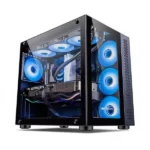 Ant Esports Crystal RGB (E-ATX) Mid Tower Cabinet (Black)