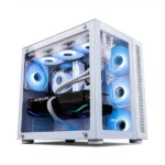 Ant Esports Crystal RGB (E-ATX) Mid Tower Cabinet (White)