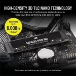 CORSAIR MP600 PRO NH 1TB M.2 NVMe Gen4 - Image 4