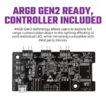 Cooler Master HAF 700 ARGB (E-ATX) Full Tower Cabinet (Titanium Grey) - Image 6