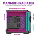 Cooler Master HAF 700 ARGB (E-ATX) Full Tower Cabinet (Titanium Grey) - Image 5