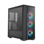 Cooler Master MasterBox MB520 Mesh ARGB (ATX) Mid Tower Cabinet (Black) - Image 3