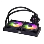Cooler Master MasterLiquid 240L Core 240mm ARGB CPU Liquid Cooler (Black) - Image 3