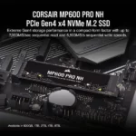 Corsair MP600 PRO NH 2TB M.2 NVMe Gen4 - Image 3
