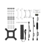 Deepcool Gammaxx L240 ARGB CPU Liquid Cooler (White) - Image 3