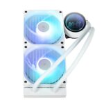 GALAX Hydro Vortex 240R ARGB CPU Liquid Cooler (White) - Image 3