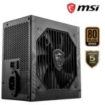 MSI MAG A550BN Gaming Power Supply – 550W 80 Plus Bronze PSU - Image 4