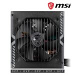 MSI MAG A550BN Gaming Power Supply – 550W 80 Plus Bronze PSU - Image 3