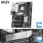 MSI PRO B860-P WiFi Motherboard – ATX | Intel Core Ultra Series 2 | Wi-Fi 7 - Image 4