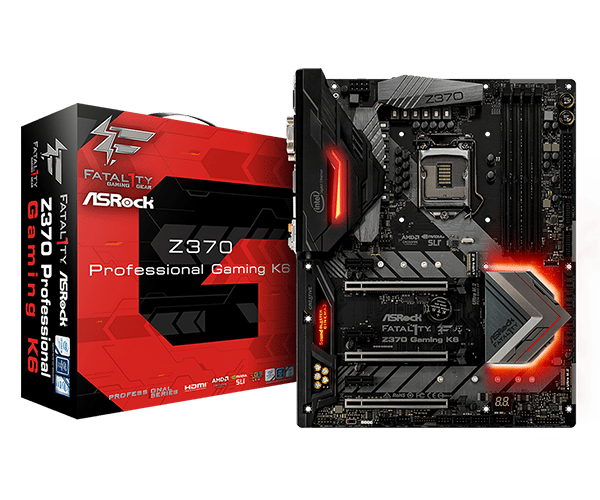 Fatal1ty Z370 Gaming K6(M1) Z370 GAMING K6/A 1YR ASROCK - Image 1