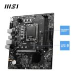 MSI PRO H610M-E Motherboard – Micro-ATX | LGA 1700 | DDR5 | PCIe 4.0 - Image 3