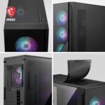 MSI MAG Forge 320R Airflow Mid-Tower Gaming Cabinet | ARGB Fans - Image 2
