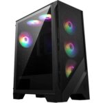 MSI MAG Forge 120A Airflow Mid-Tower Gaming Cabinet | Auto RGB Fans | 360mm Radiator Support