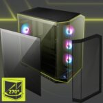 MSI MAG PANO 100R PZ Black Mid-Tower Gaming Cabinet | 4× ARGB Fans - Image 2