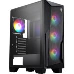 MSI MAG Forge 130A Airflow Mid-Tower Gaming Cabinet | Auto-ARGB Fans