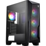 MSI MAG Forge 130A Airflow Mid-Tower Gaming Cabinet | Auto-ARGB Fans