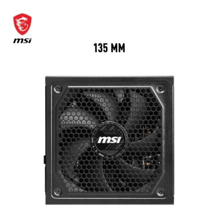 MSI MAG A1000GL PCIe 5 Power Supply – 1000W 80 Plus Gold ATX 3.1 PSU