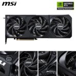 MSI GeForce RTX 5070 Ti SHADOW 3X OC 16GB GDDR7 Graphics Card - Image 2