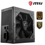 MSI MAG A650BN Power Supply – 650W 80 Plus Bronze Gaming PSU - Image 3