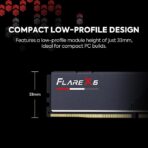 32GB*2 DDR-5 GSKILL 6000MHZ FLARE CL36 - Image 3