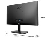 23.8"AOC MONITOR 24B3CF3 - Image 3