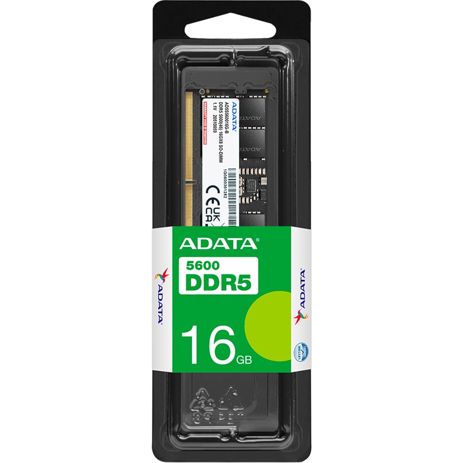 ADATA 16GB DDR5 5600MHz Laptop RAM