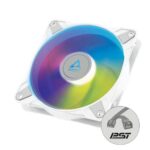 Arctic P14 PWM PST ARGB White 140mm Cabinet Fan (Single Pack)