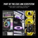 CORSAIR iCUE LINK LX120-R RGB 120mm PWM Reverse Fan - Image 3