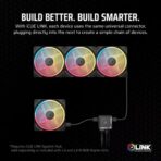 CORSAIR iCUE LINK LX120-R RGB 120mm PWM Reverse Fan - Image 5