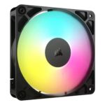 Corsair RS120 ARGB Black 120mm PWM Cabinet Fan (Single Pack)