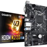 GIGABYTE H310M M.2 2.0 Ultra Durable Motherboard (Intel 8th & 9th Gen Support)