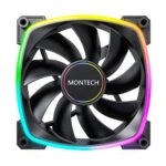 Montech AX140 PWM ARGB 140mm Cabinet Fan (Single Pack)
