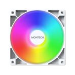 Montech GF120 ARGB PWM White 120mm Cabinet Fan (Single Pack)