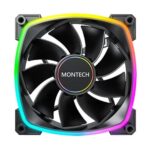 Montech RX140 PWM ARGB 140mm Cabinet Fan (Single Pack)