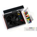 Noctua NF-A14 PWM chromax.black.swap 140mm Cabinet Fan - Image 2