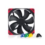 Noctua NF-A14 PWM chromax.black.swap 140mm Cabinet Fan - Image 6