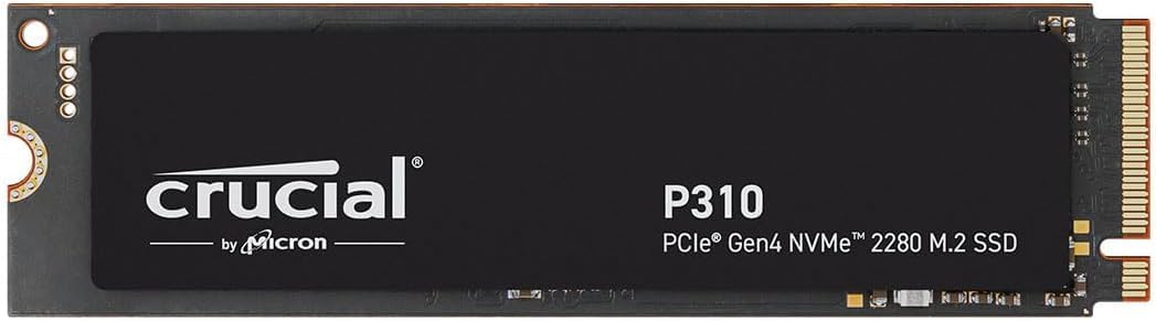 SSD 1TB CRUCIAL P310 PCIE GEN4 NVME M.2 SSD 1TB CRUCIAL P310 PCIE GEN4 NVME M.2 - Image 1