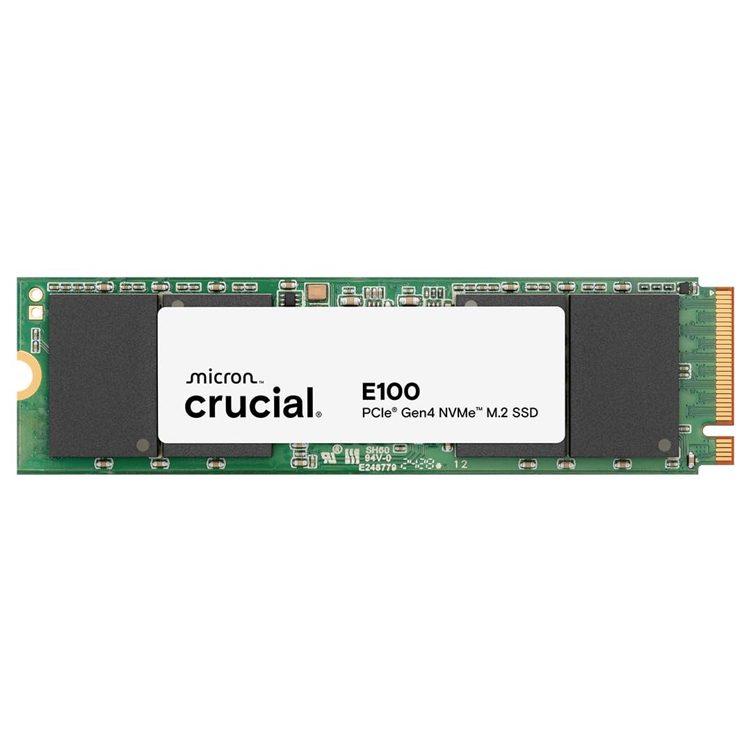 SSD 480GB CRUCIAL E100 NVME SSD 480GB CRUCIAL E100 NVME - Image 1