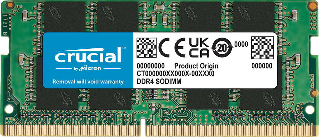 crucial-ddr4-sodimm-front (1) 4GB DDR4 CRUCIAL - Image 1